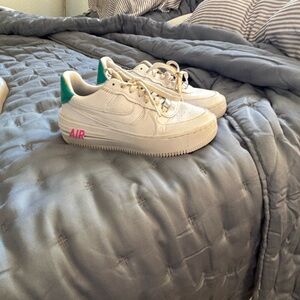 Nike White Sneakers with Subtle Accents